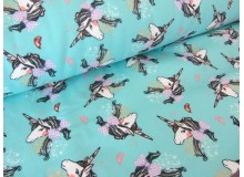 Winter Sweat - Einhorn mit Schleifchen tükis